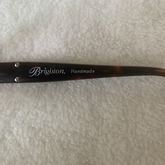 Brighton Vintage Eyeglass Frame SG498-135 Brown Handmade - Picture 9 of 16